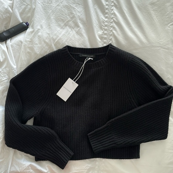 naked cashmere Sweaters - NakedCashmere Black Crew Neck Sweater